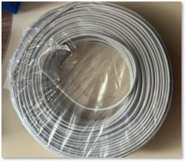 2.5mm2 Flat Twin & Earth PVC Insulated Cable-100m